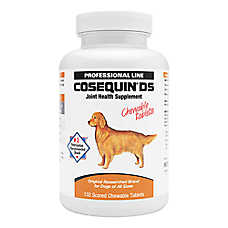 Nutramax Cosequin DS Dog Hip & Joint Health Supplement with Glucosamine, Chewable Tablets, 132 Count