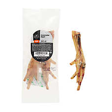 Dentley's Nature's Chews Chicken Feet Dog Chew .77 oz