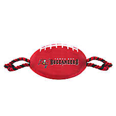 Pets First Tampa Bay Buccaneers Football Rope Dog Toy
