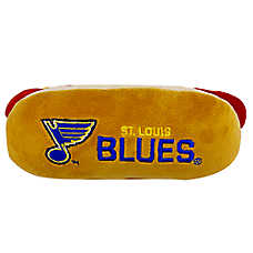 Pets First St. Louis Blues Plush Hot Dog Dog Toy