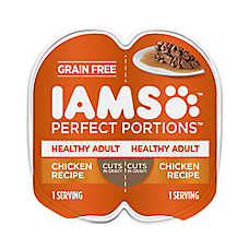 IAMS&trade; Perfect Portions Healthy Adult Wet Cat Food - Cuts in Gravy , 2.6 Oz.