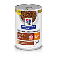 Hill's? Prescription Diet? k/d Kidney Care Adult Dog Food - Chicken & Vegetable Stew