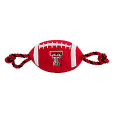 Pets First Texas Tech Football Rope Dog Toy