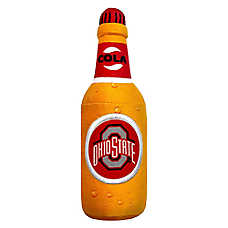 Pets First Ohio State Buckeyes Plush Bottle Dog Toy