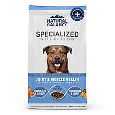 Natural Balance Specialized Nutrition Joint & Muscle Health Adult Dry Dog Food - Chicken & Oatmeal