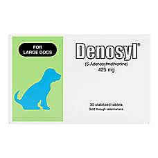 Nutramax Dog Denosyl Liver & Brain Health Supplement Stabilized Tablets for Large Dogs, 30 Count
