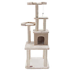 Majestic Pet 64-in Casita Cat Tree, Tan