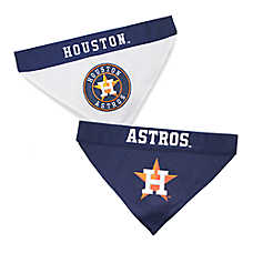 Pets First Houston Astros Reversible Pet Bandana