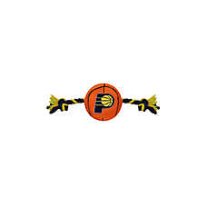Pets First NBA Indiana Pacers Basketball Rope Dog Toy