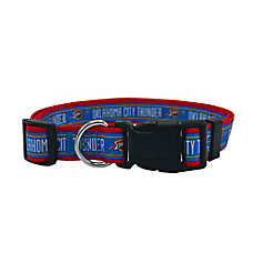 Pets First Oklahoma City Thunder Satin Collar
