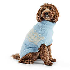 GF PET Fuzzy Sweater - Light Blue