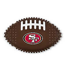 San Francisco 49ers Hard Nylon Football Dog Chew Toy