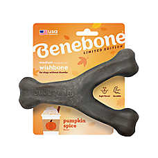 Benebone? Pumpkin Spice Wishbone Dog Chew Toy