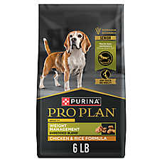 Purina Pro Plan Adult 7+ Weight Management Shredded Blend Chicken & Rice Formula Senior Dry Dog Food