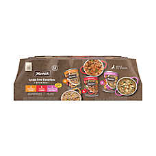 Merrick Grain Free Adult Wet Dog Food - Natural, Grammy's & Cowboy & Thanksgiving, Variety Pack