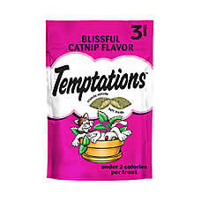 Temptations&trade; Classic Adult Cat Treats - Soft & Crunchy, Blissful Catnip
