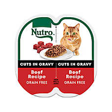Nutro Cat -  Adult, Wet Food, Cuts in Gravy, Split Cup, 2.64 OZ