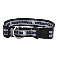 Pets First MLB Tampa Bay Rays Satin Dog Collar