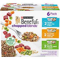Purina Beneful? Chopped Blends Adult Dog Wet Food - 60 oz., No Artificial Colors, No Artificial Flav