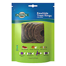 PetSafe? Busy Buddy? Rawhide Treat Ring Refills, Natural, 16 Count