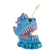 Top Fin? Angler Fish Aquarium Ornament - Fish Tank Decor - Medium