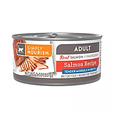 Simply Nourish® Original Cat Wet Food - 3 Oz, Natural, Morsels in Broth, With-Grain