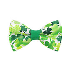 Made By Cleo? St. Patrick's Day Shamrock Spirit Cat Bow Tie