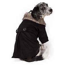 Pet Life Buttoned Faux Fur Coat