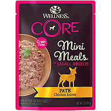 Wellness CORE Mini Meals Pate All Life Stage Wet Dog Food - Natural, Grain Free