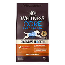 Wellness Core Digestive Health Large Breed Adult Dry Dog Food - Chicken & Brown Rice