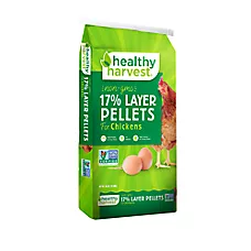 Healthy Harvest® Non-GMO 17% Layer Pellets - Chicken Layer Feed