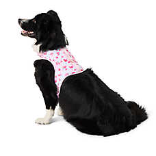 Top Paw? Pink Peony Dog Harness, Comfort Dog Harness, Vest Harness, Adjustable, Pink
