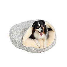 Snoozer? Wag Collection Ramey Gray Luxury Cozy Cave? Round Dog Bed