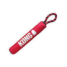 KONG? Signature Stick with Rope Squeaker Dog Toy