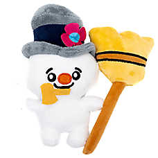 Buckle-Down Frosty the Snowman with Broom Plush Dog Toy