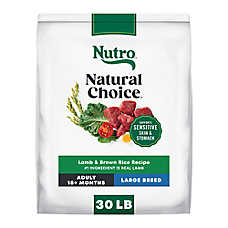 Nutro Natural Choice&trade; Large Breed Adult Dry Dog Food - Lamb & Brown Rice