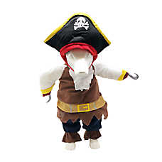 Pet Life Halloween Captain Snuggles Pirate Dog & Cat Costume