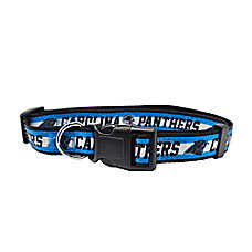 Pets First Carolina Panthers Satin Collar