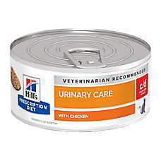 Hill's Prescription Diet c/d Multicare Stress Urinary Care Adult Wet Cat Food - Chicken, 5.5 oz