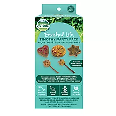 Oxbow Enriched Life Small Pet Timothy Chew Toy Party Pack