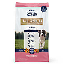 Natural Balance Health Protection Adult Dog Dry Food - Salmon, Brown Rice & Pumpkin