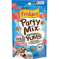 Purina? Friskies? Party Mix Adult Cat Treats - Natural, Tuna