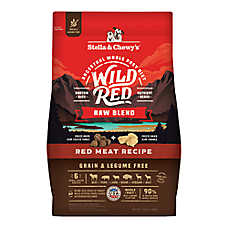 Stella & Chewy's Wild Red Raw Blend All Life Stages Dry Dog Food - Grain & Legume Free, Red Meat