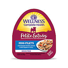 Wellness? Petite Entrees Small Breed All Life Stage Wet Dog Food - Natural, Grain Free, Mini-Filets