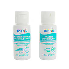 Top Fin? Freshwater Aquarium Starter Kit - Fish Tank Water Care - 2 Count