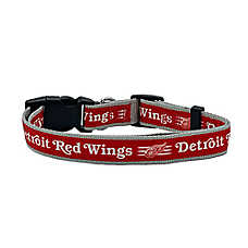 Pets First Detroit Red Wings Satin Collar