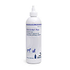 Dechra Dog & Cat Mal-A-Ket? Plus TrizEDTA? Flush Ear Cleanser - 4 fl oz, 12 fl oz