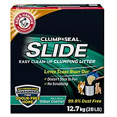 Arm & Hammer&trade; Clump & Seal Slide Clumping Clay Cat Litter - Low Dust""