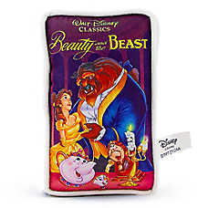 Buckle-Down Beauty and the Beast VHS Tape Plush Dog Toy