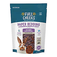 Full Cheeks&trade; Odor Control Small Pet Crumbled Paper Bedding - Lavender & Coconut Scent